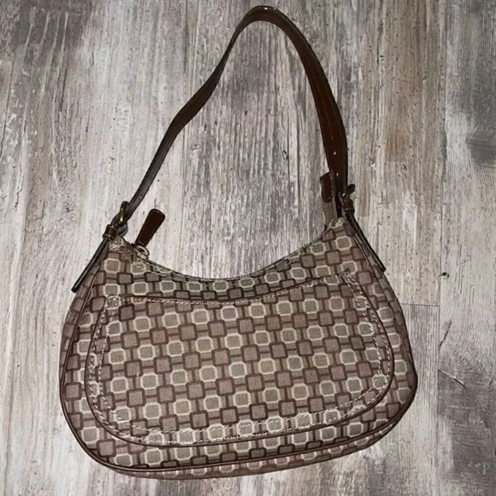 Nine West Vintage Geometric Pattern Small Shoulder bag
